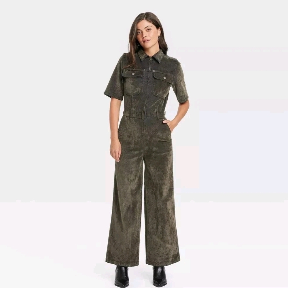 Universal Thread Olive Green Jumpsuit
